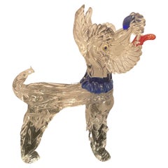 BAROVIER & TOSO - MURANO glass dog - Made in ITALY - 1950s
