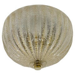Barovier & Toso ceiling lamp ‘Mezabala’ 1970s
