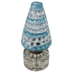 Barovier & Toso Weihnachtsbaumförmige Tischlampe aus Murano Glas 40er Jahre Italien