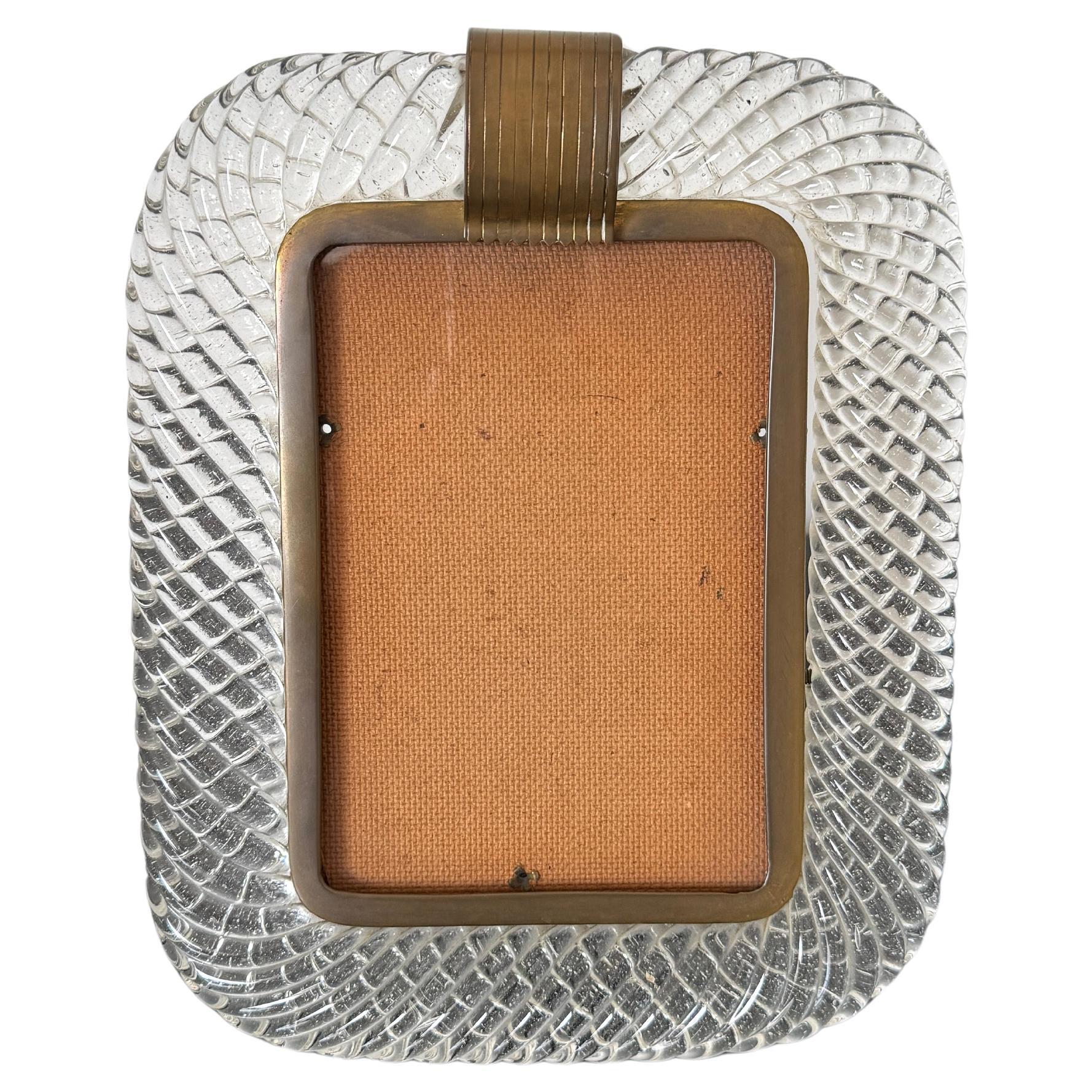 Barovier & Toso, Photo Frame, 1940s