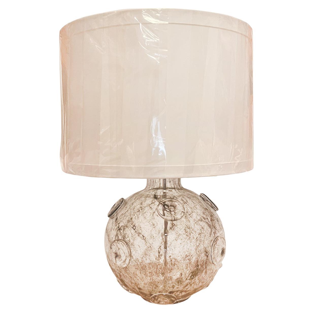 Barovier & Toso "Crepuscolo" Murano Glass Table Lamp
