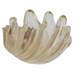 Applique a conchiglia in vetro Barovier&Toso