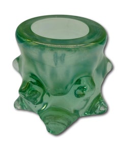 Barovier & Toso, petit vase vert de Murano, Italie, années 1960