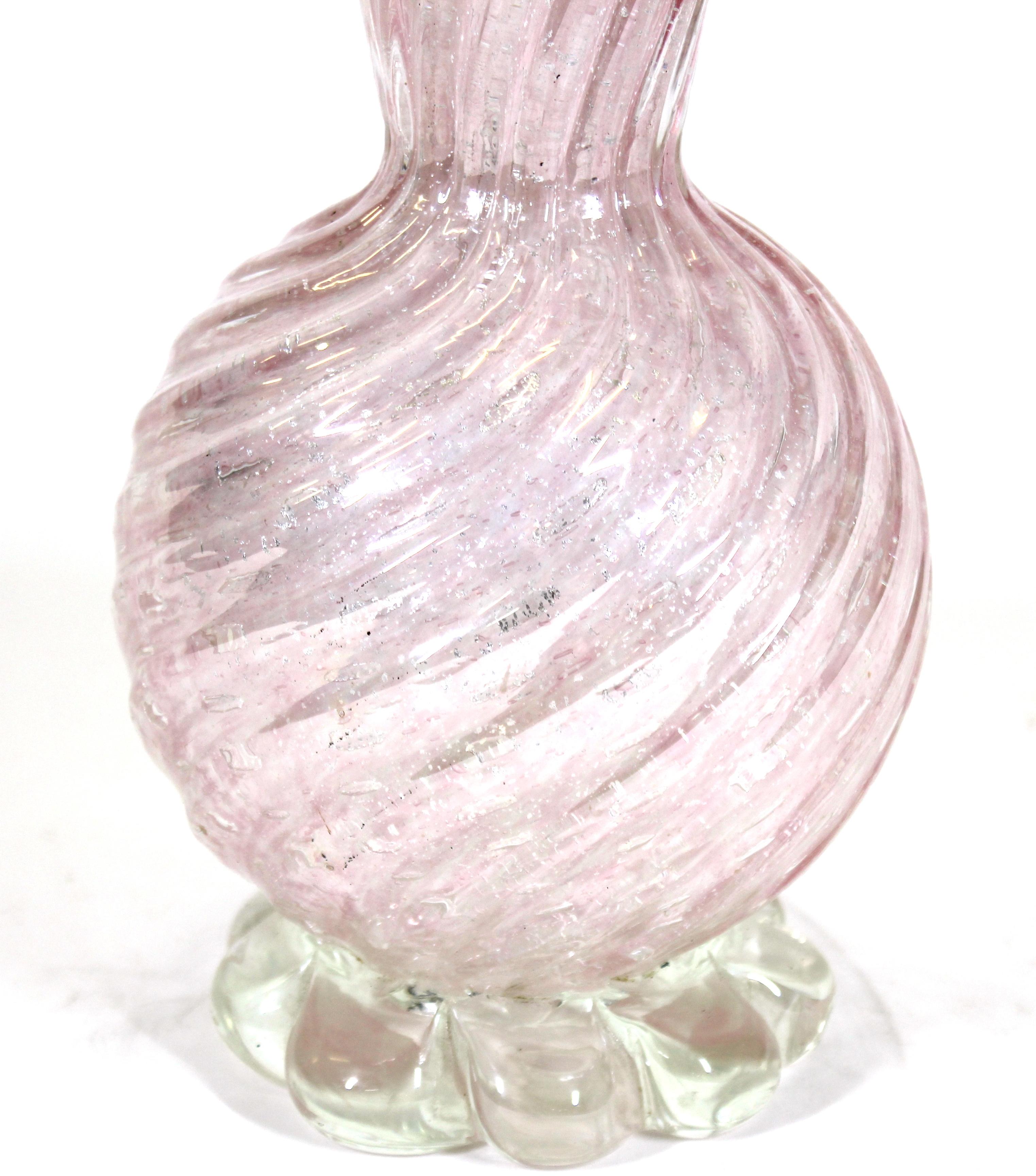 Barovier & Toso Italian Murano Glass Vase In Good Condition In New York, NY