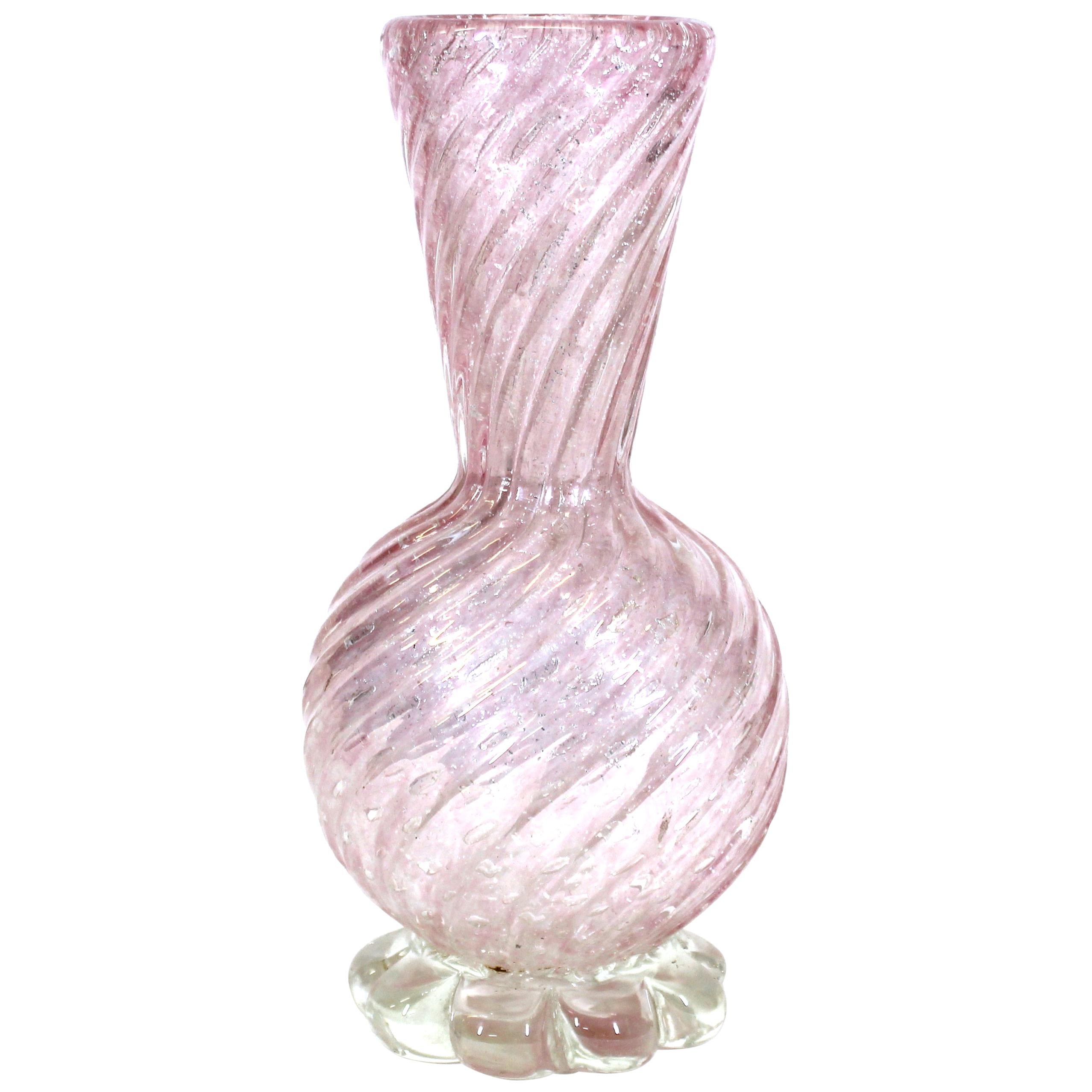Barovier & Toso Italian Murano Glass Vase