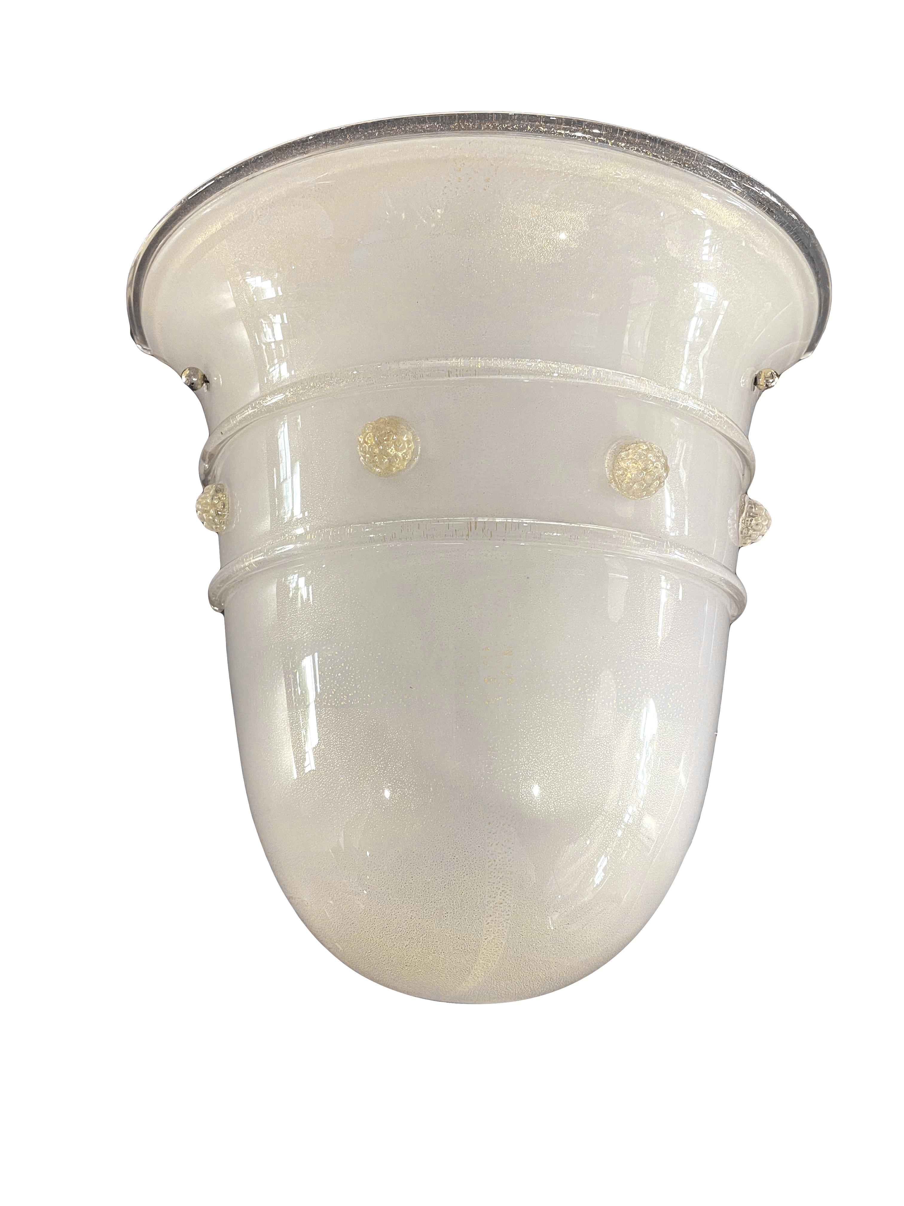 Barovier & Toso, Gran candelabro de una luz, Murano, años 80 finales del siglo XX en venta