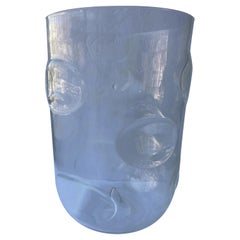 Barovier Toso, Monumental "Bolloni" Murano Glass Vase, Signed