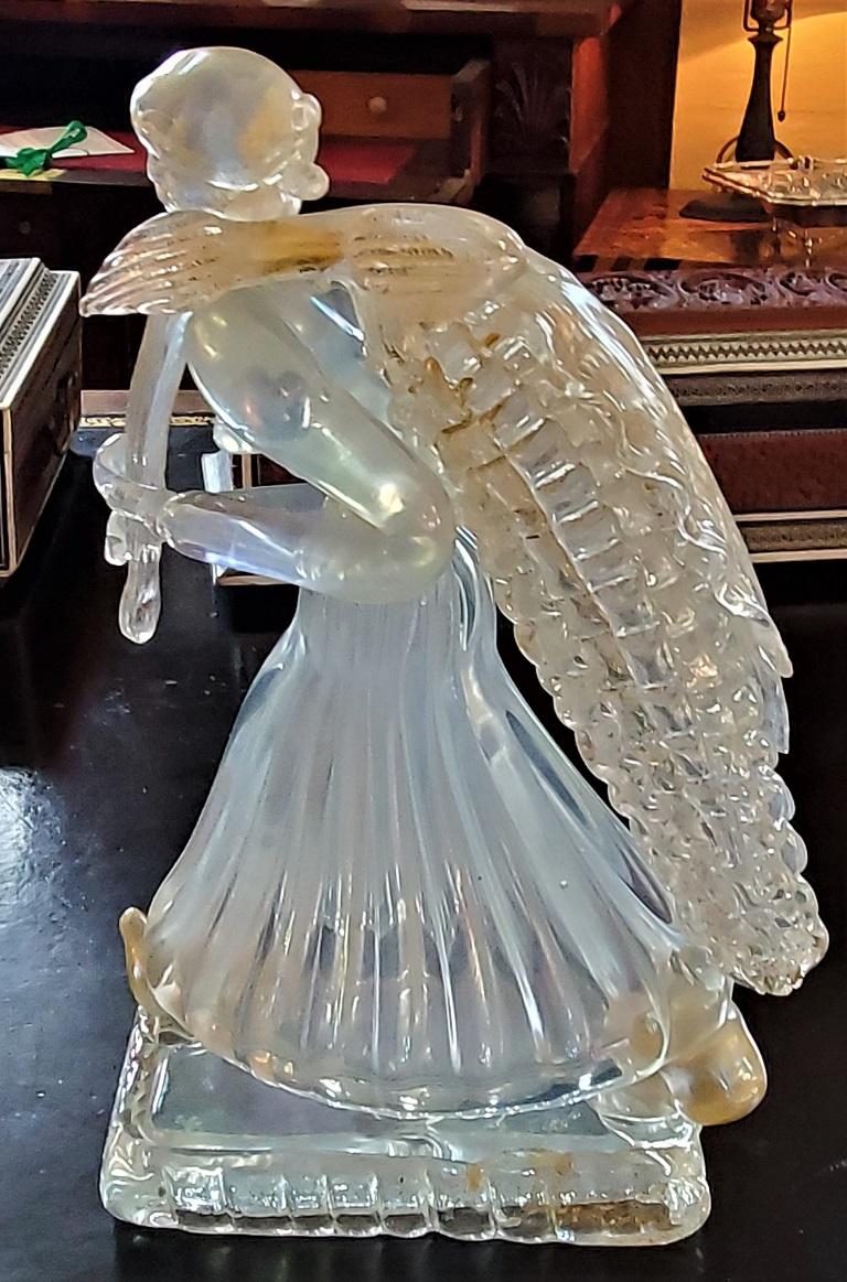 Hand-Crafted Barovier & Toso Murano Art Glass Figure