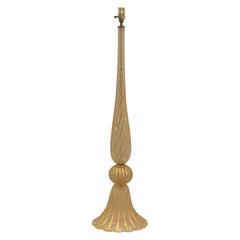 Lampada da terra in vetro artistico di Murano Barovier & Toso
