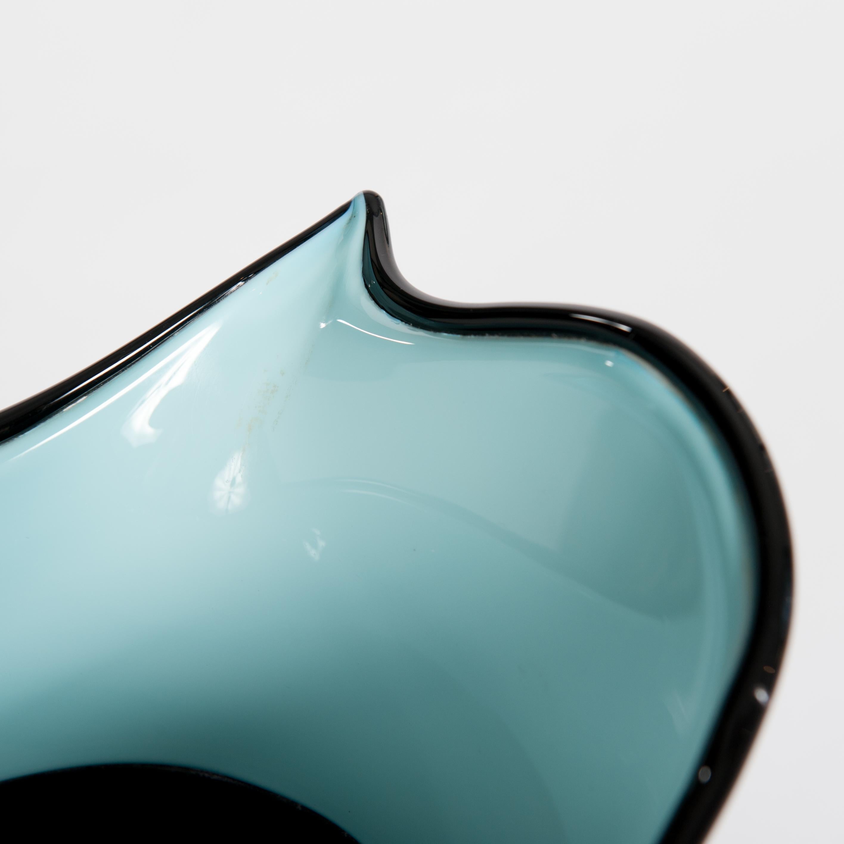 Late 20th Century Barovier & Toso Murano Art Glass Vase 