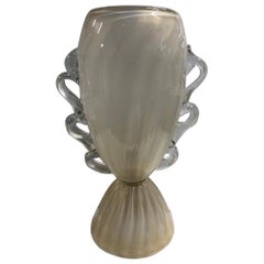 Barovier & Toso Murano Blown Glass Italian Midcentury Table Lamp, 1960