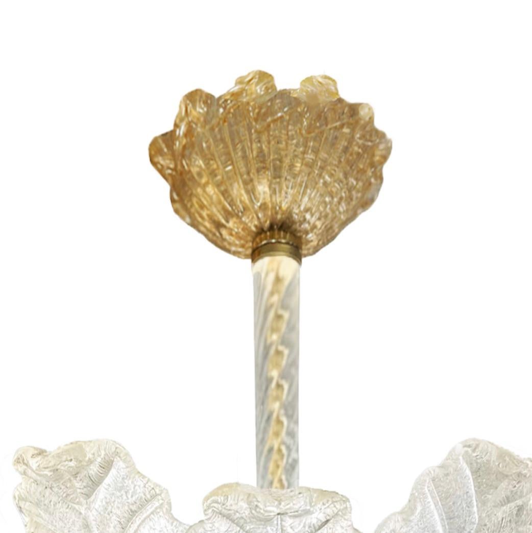 This figurative Murano glass pendant, crafted in the 1970s by Barovier & Toso-- the world's oldest glassworks, established in 1295-- offers a glimpse into the centuries-old craftsmanship and tradition of  Venetian glassmaking.

With large,