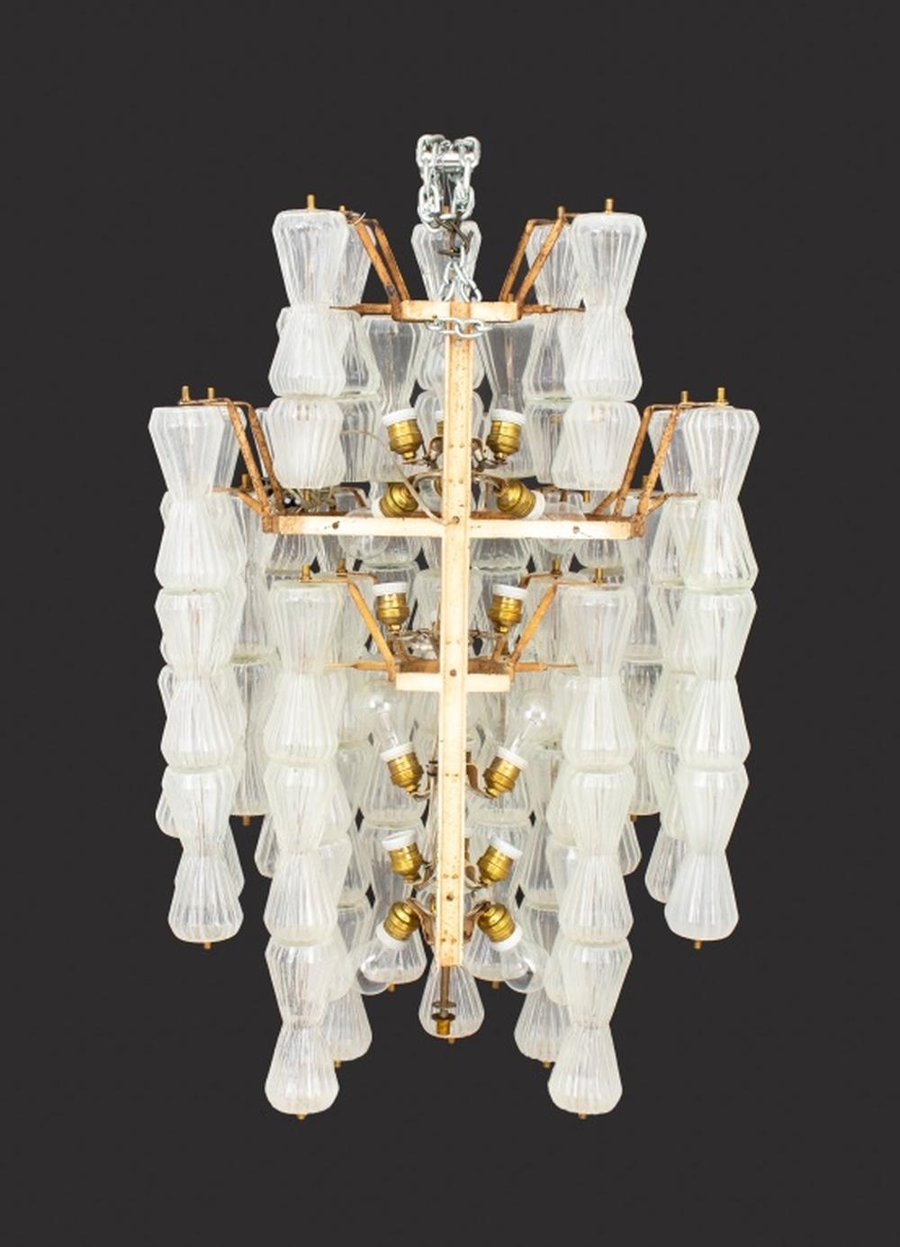 Barovier & Toso Murano-Glas-Wandleuchter, 1960er Jahre (Italienisch)