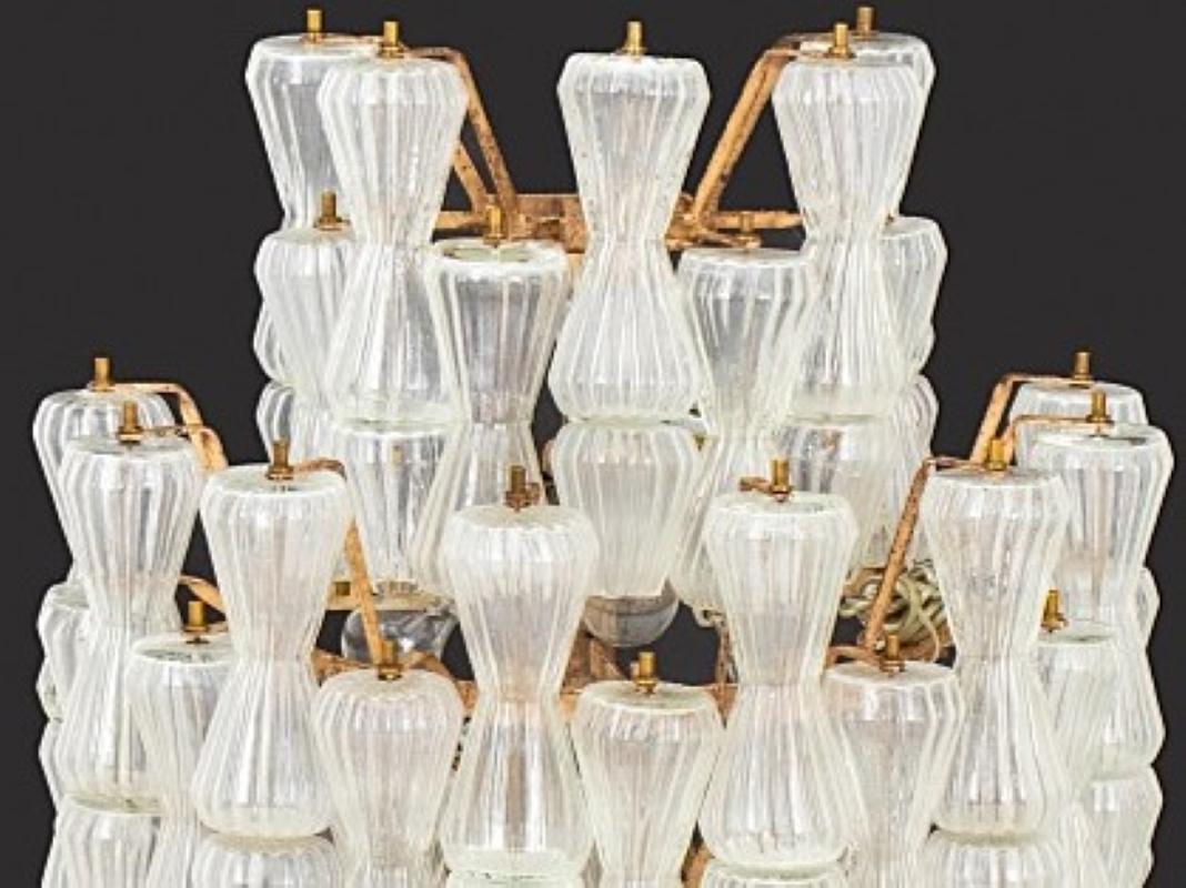 Barovier & Toso Murano-Glas-Wandleuchter, 1960er Jahre im Zustand „Gut“ in Astoria, NY