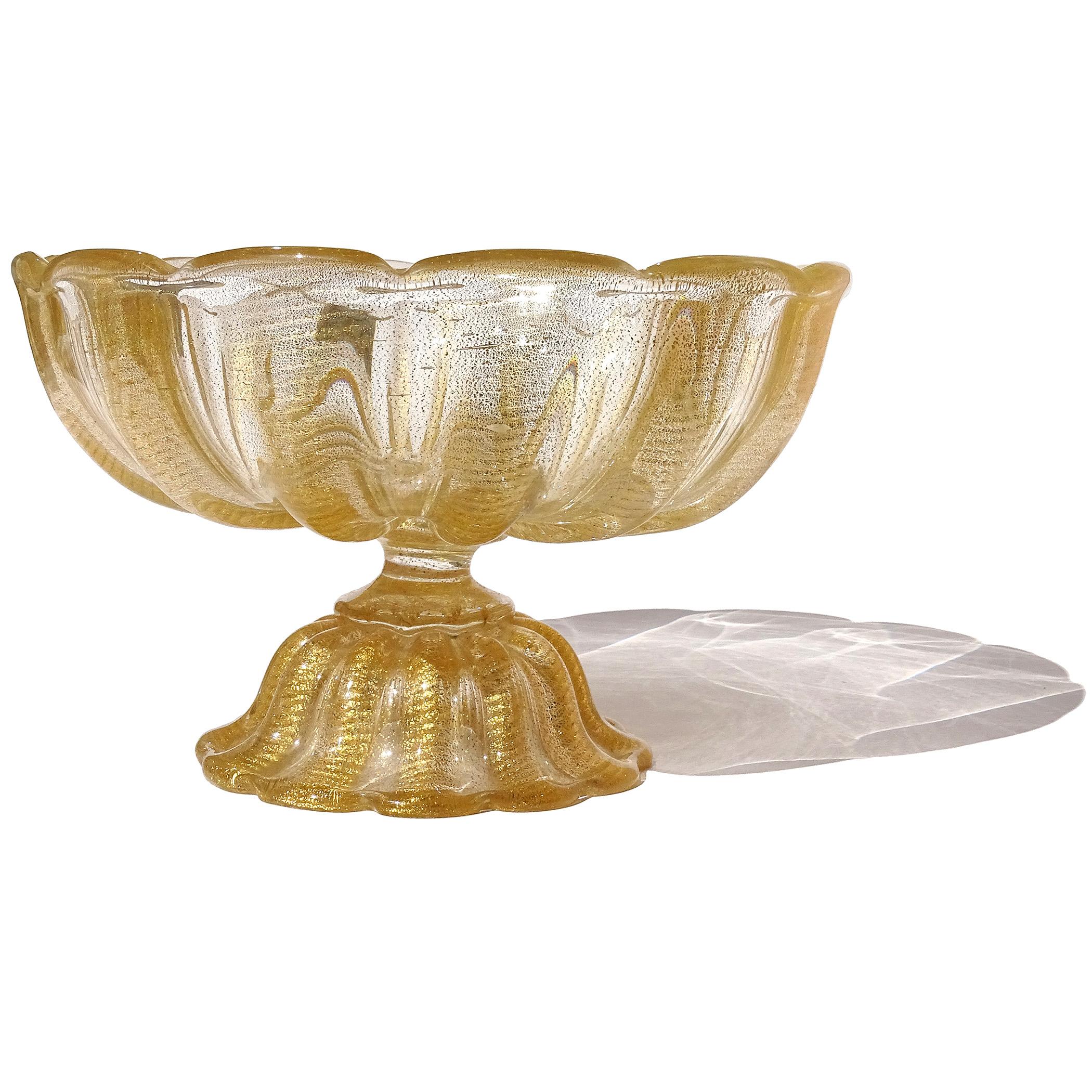 large gold bowl centerpiece