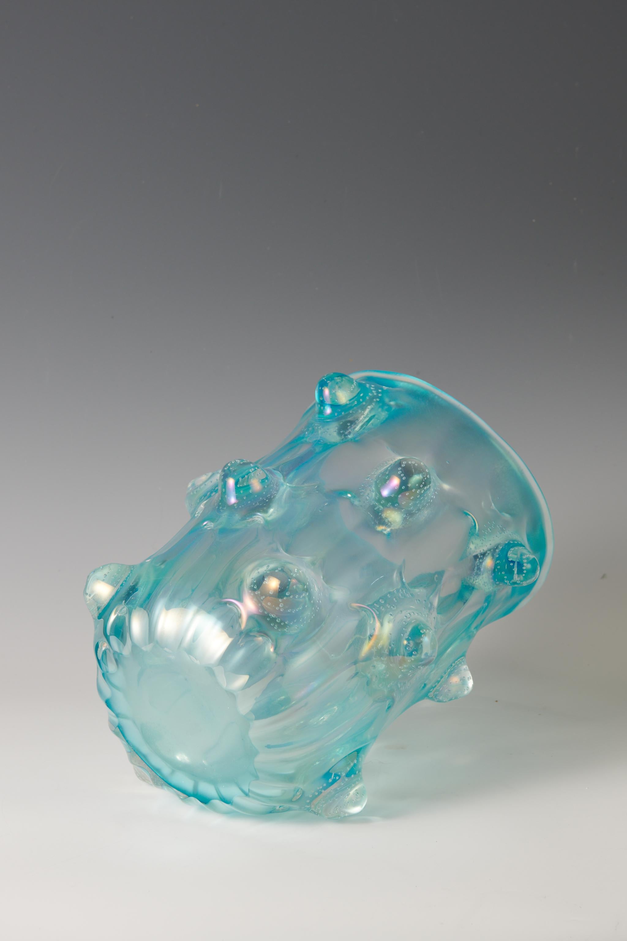 Italiano Barovier&Toso Vaso di Murano Mugnoni (1938 circa) in vendita