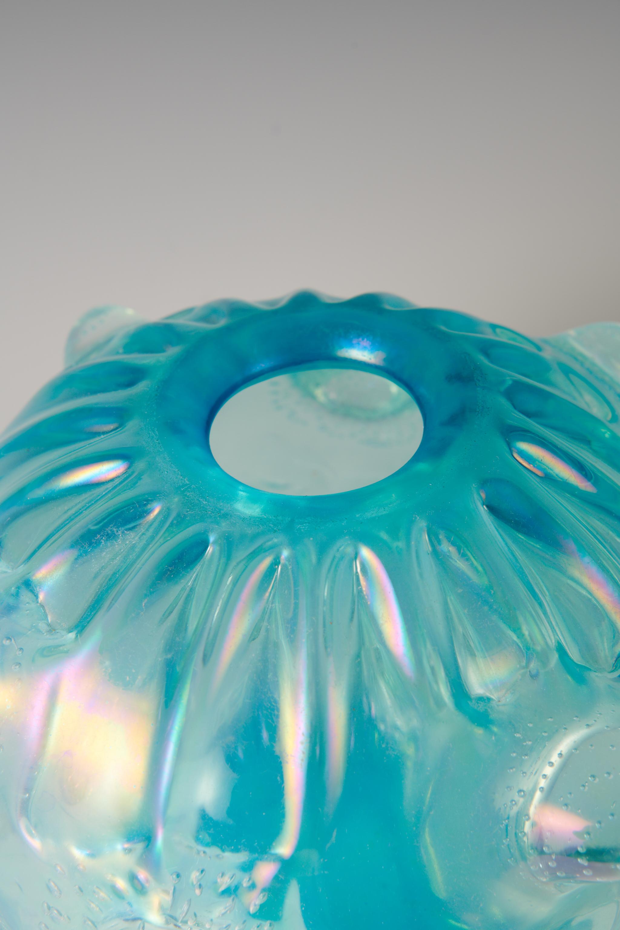 Barovier & Toso Jarrón de Murano Mugnoni (1938 aprox.) Hecho a mano en venta