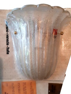 Barovier & Toso Murano Wandleuchte Mod. 5109 NEU - original verpackt