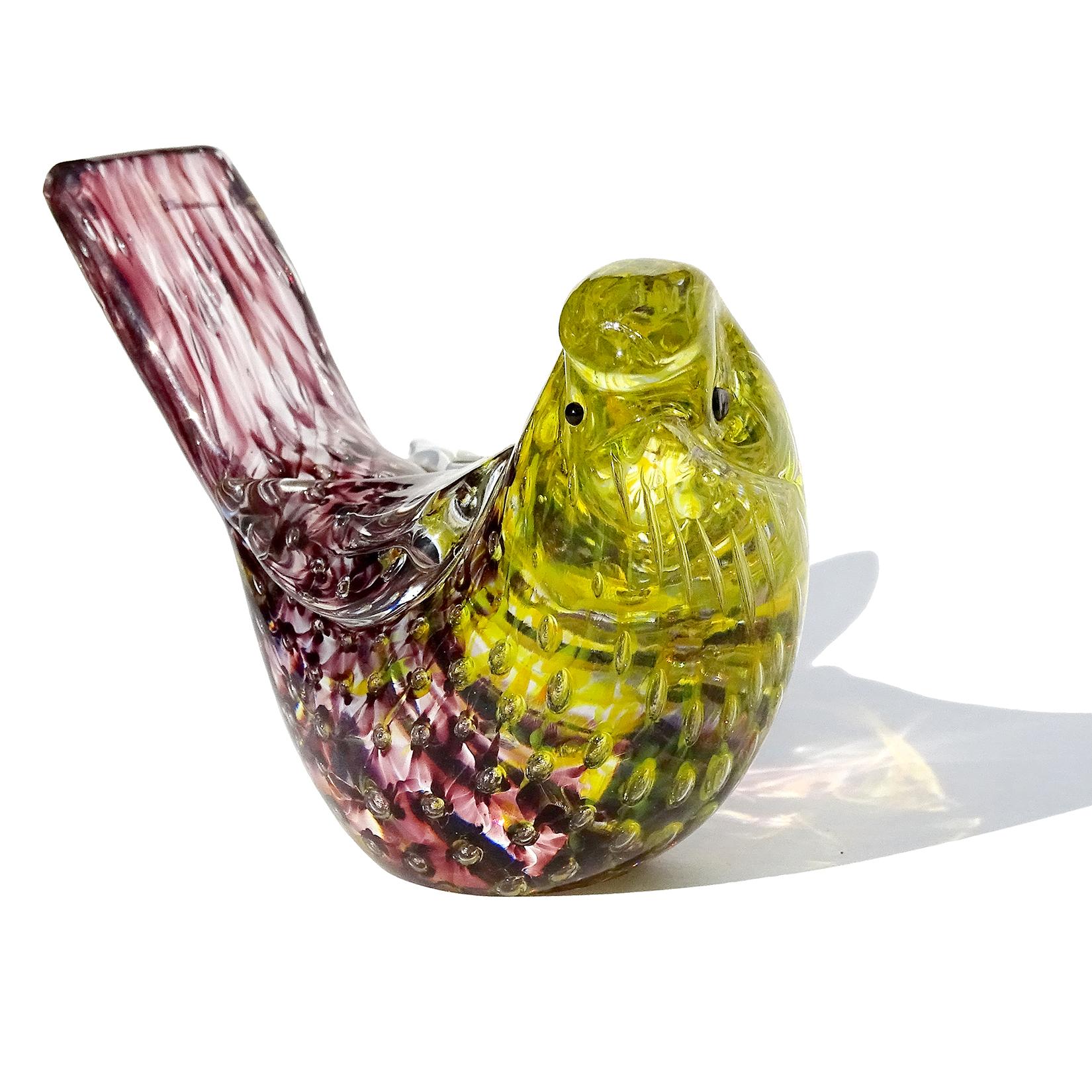 murano glass birds
