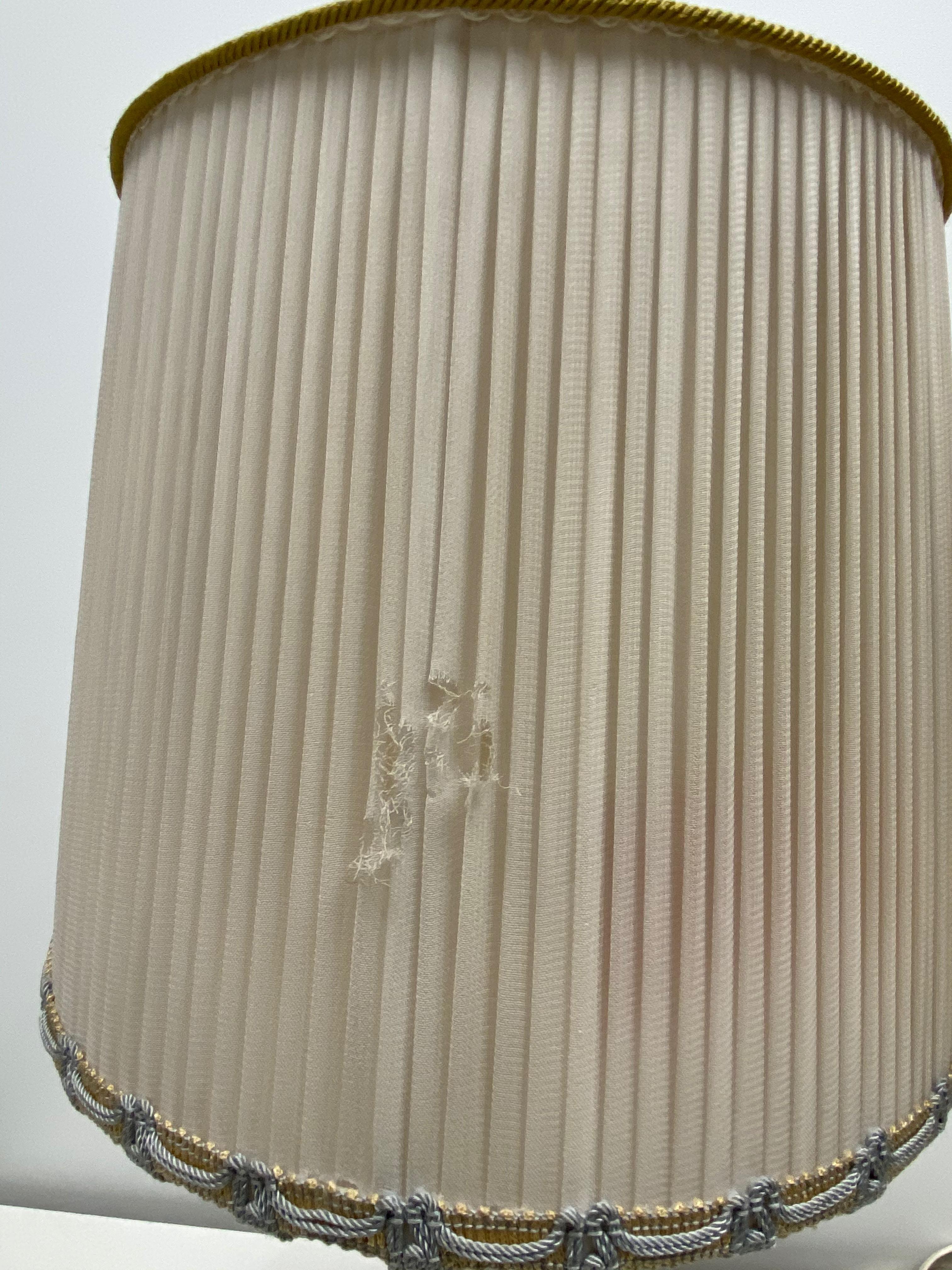 Barovier Toso lampes de bureau néoclassiques obélisque en verre de Murano irisé et infusé d'or en vente 3