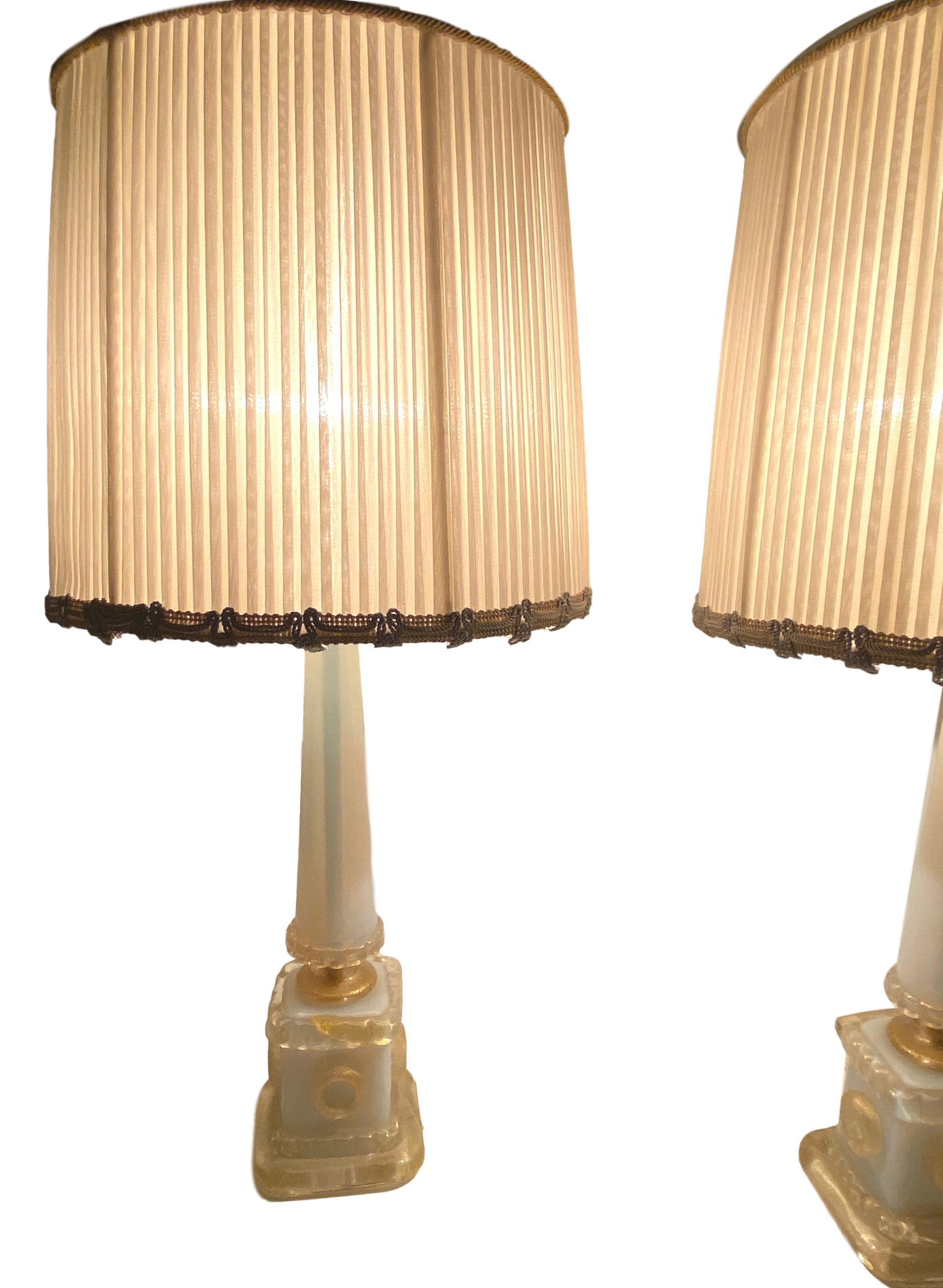 barovier & toso lamp