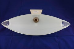 Barovier & Toso New Flu Murano Glass Wall Light in Pearl Green 6885/PE, in Stock