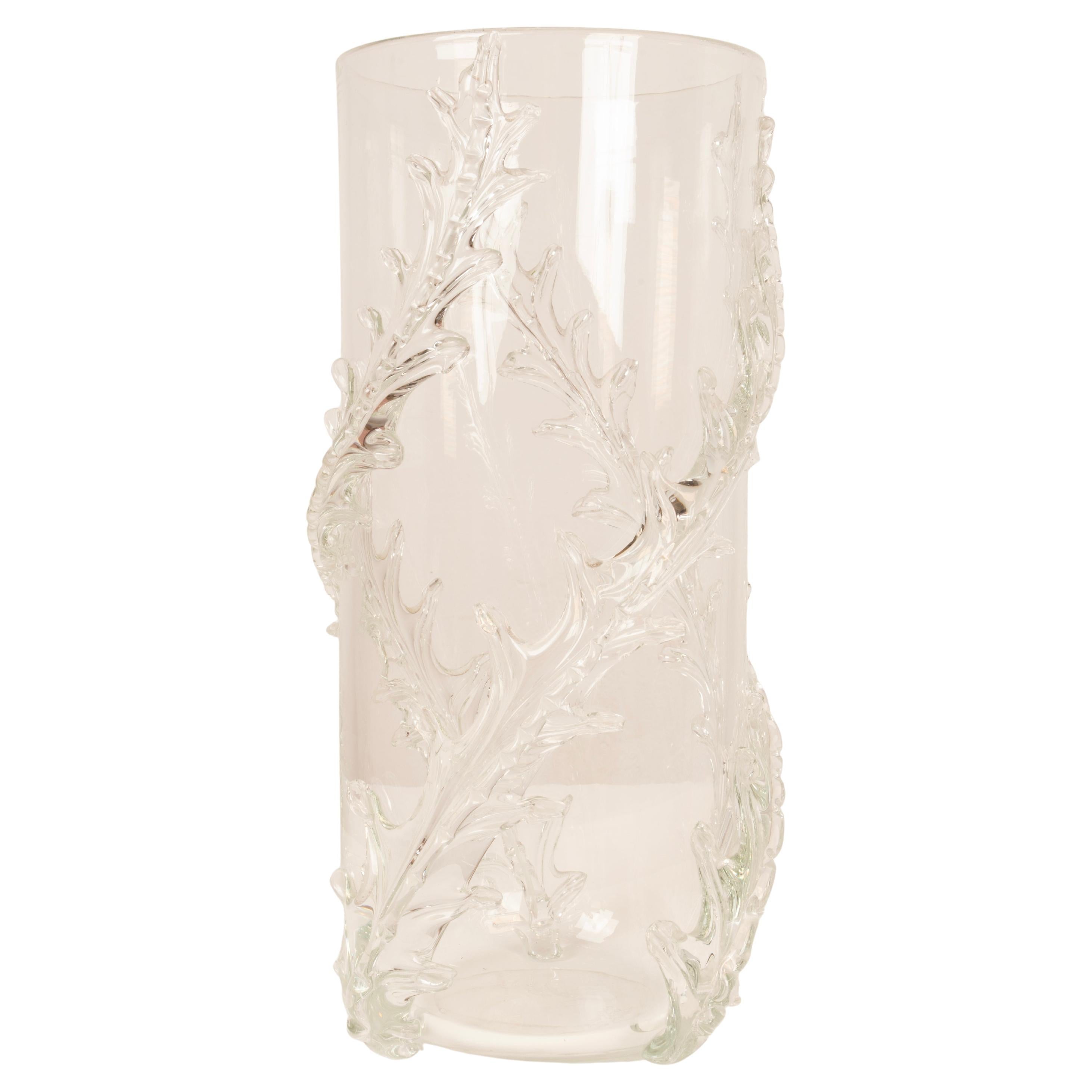 Barovier&Toso Raro Vasa monumentale "Piumato", Italia 1940 in vendita