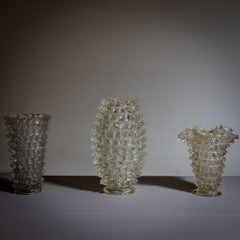Barovier & Toso "Rostrato" glass vase, Italy Mid-20th century