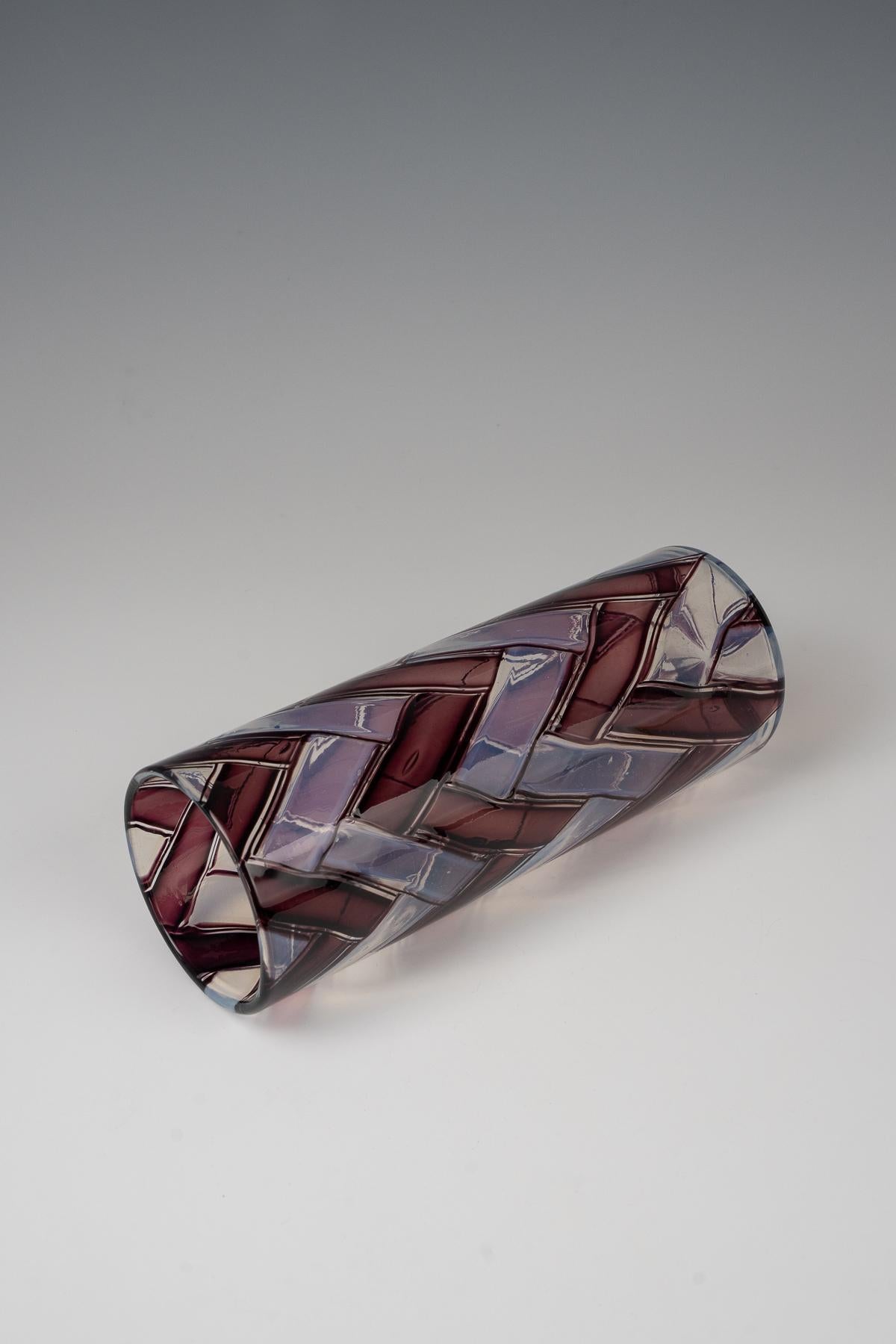 Mid-20th Century Barovier & Toso, signed vase For Sale