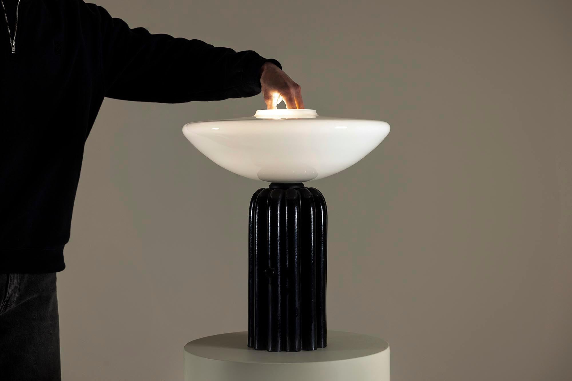 Barovier & Toso Table Lamp Mod. 6605, Italy 1993 For Sale 3