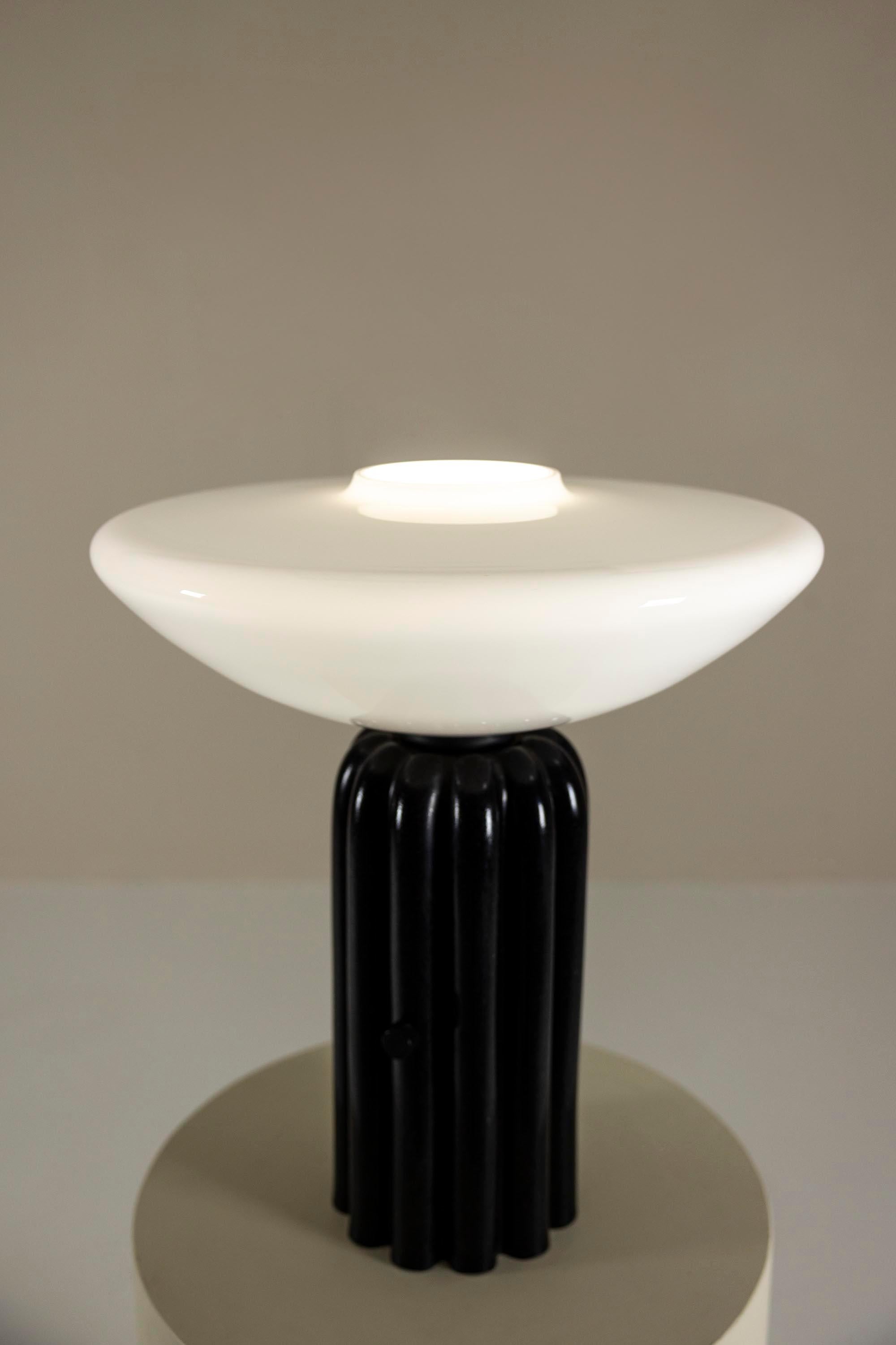 Barovier & Toso Table Lamp Mod. 6605, Italy 1993 In Good Condition For Sale In Hellouw, NL