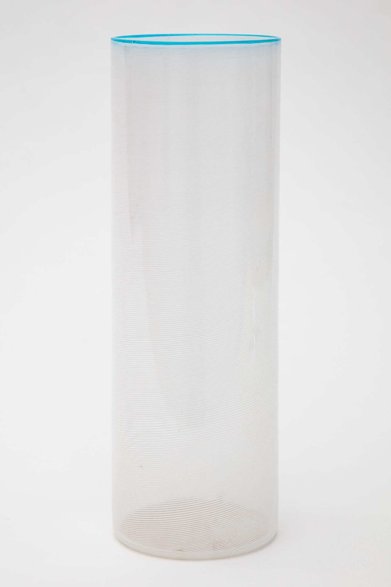 Barovier & Toso-Vase, 1980er-Jahre, Italien (Handgefertigt) im Angebot