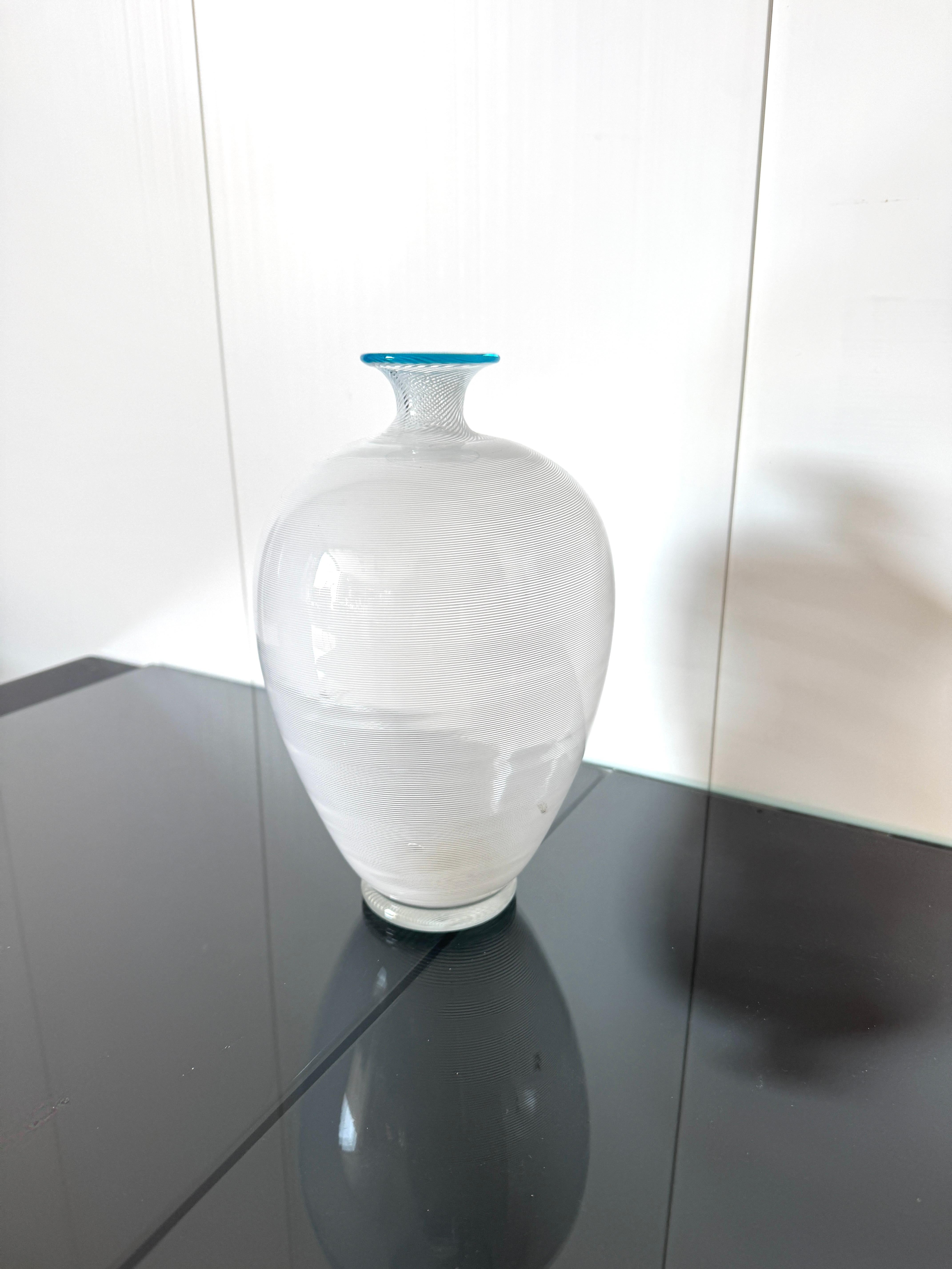 Glass Barovier & Toso, Vase mod. 25432, 1980s For Sale