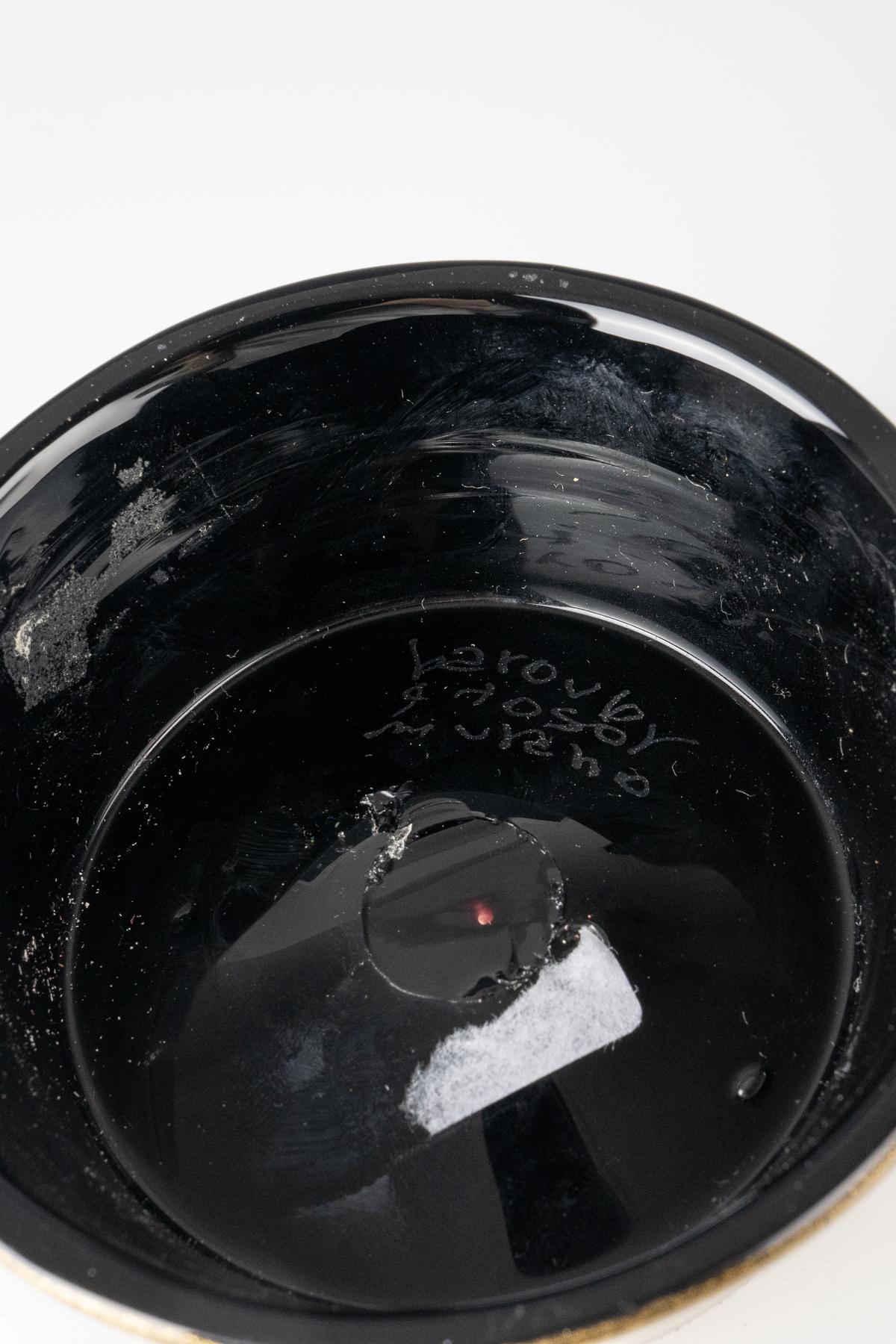 Fine XX secolo Vaso Barovier&Toso bianco, firmato in vendita