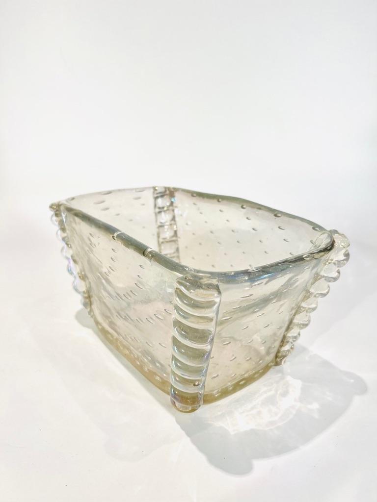 Barovier&Toso 1948 Murano Schillerndes Glas  im Zustand „Gut“ im Angebot in Rio De Janeiro, RJ