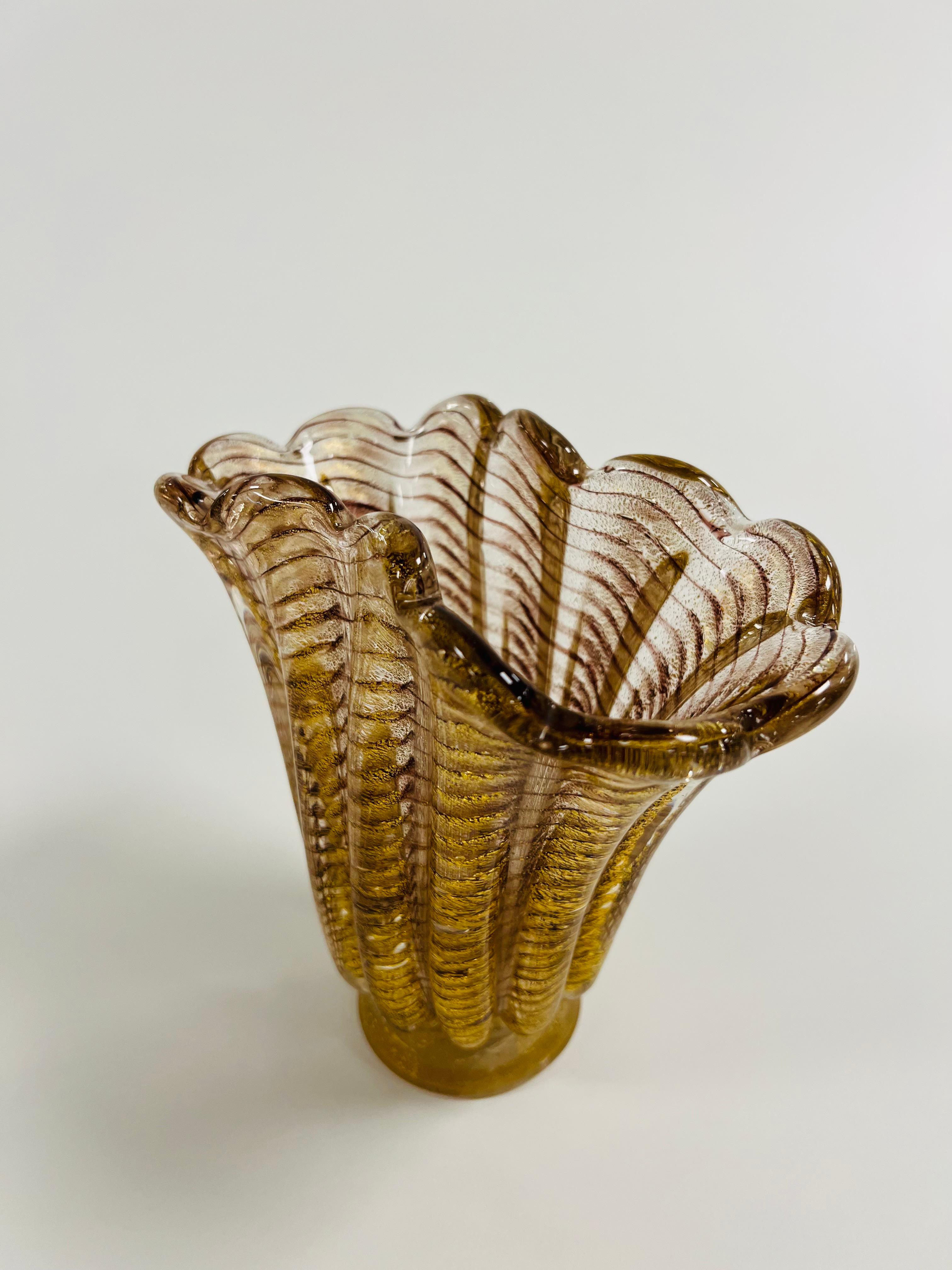 Mid-Century moderno Vaso Barovier&Toso 