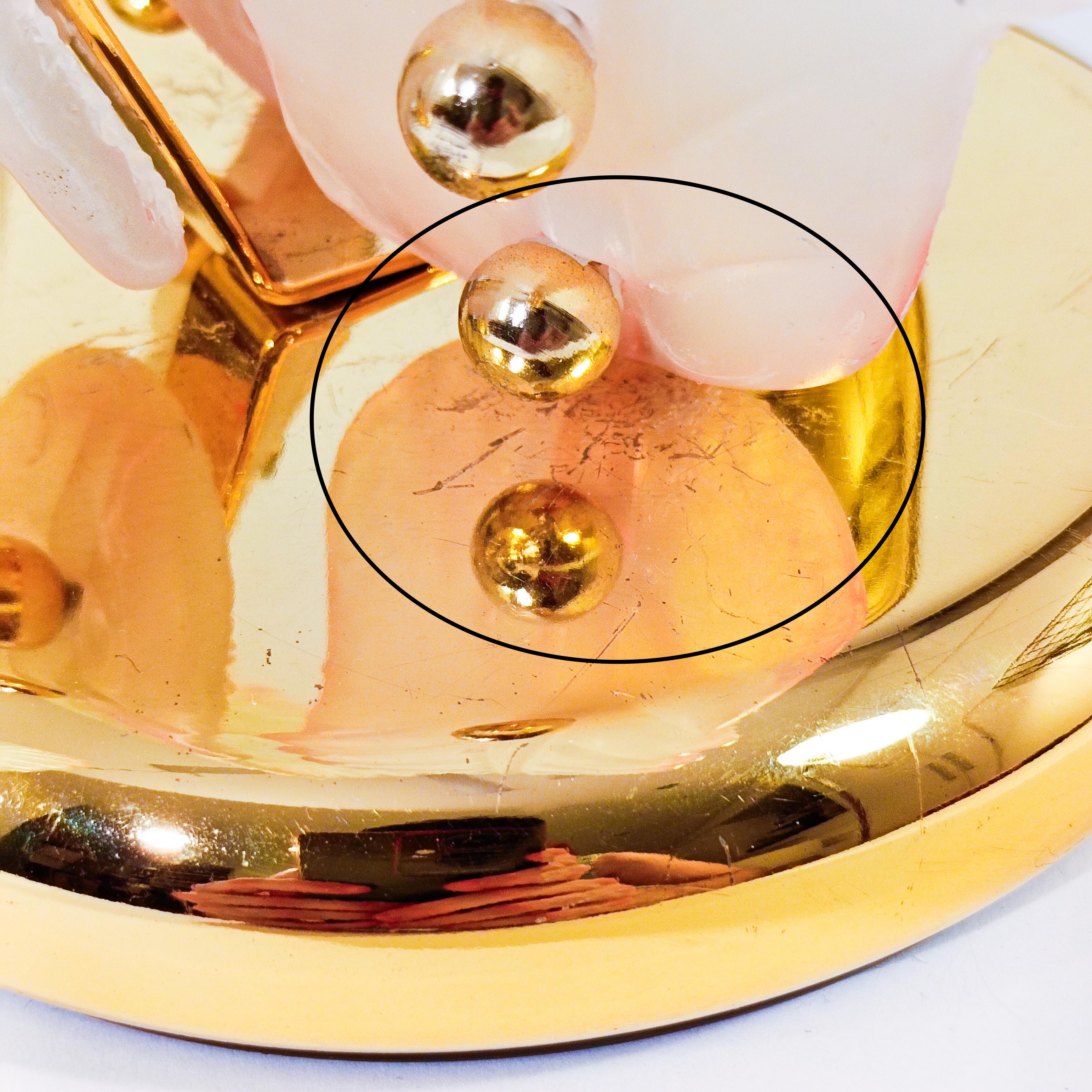 Barovier&Toso. Lampes de table en verre Murano de style Régence hollywoodienne, Italie, années 1980 en vente 7