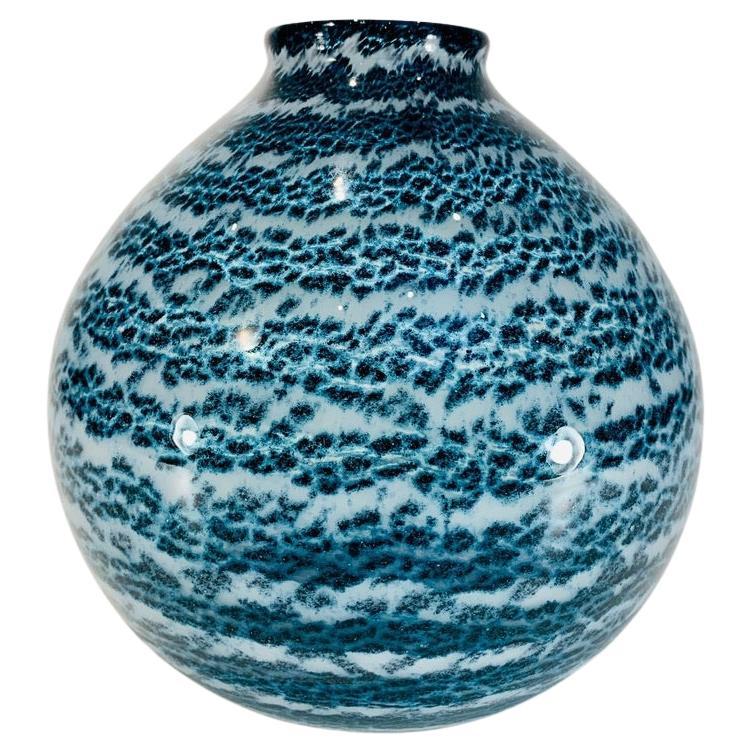 Barovier&Toso, vase bicolore en verre de Murano, circa 1950