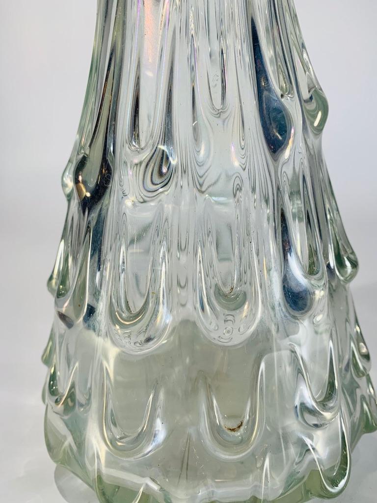 Incredible Barovier&Toso Murano glass iridized vase circa 1950.