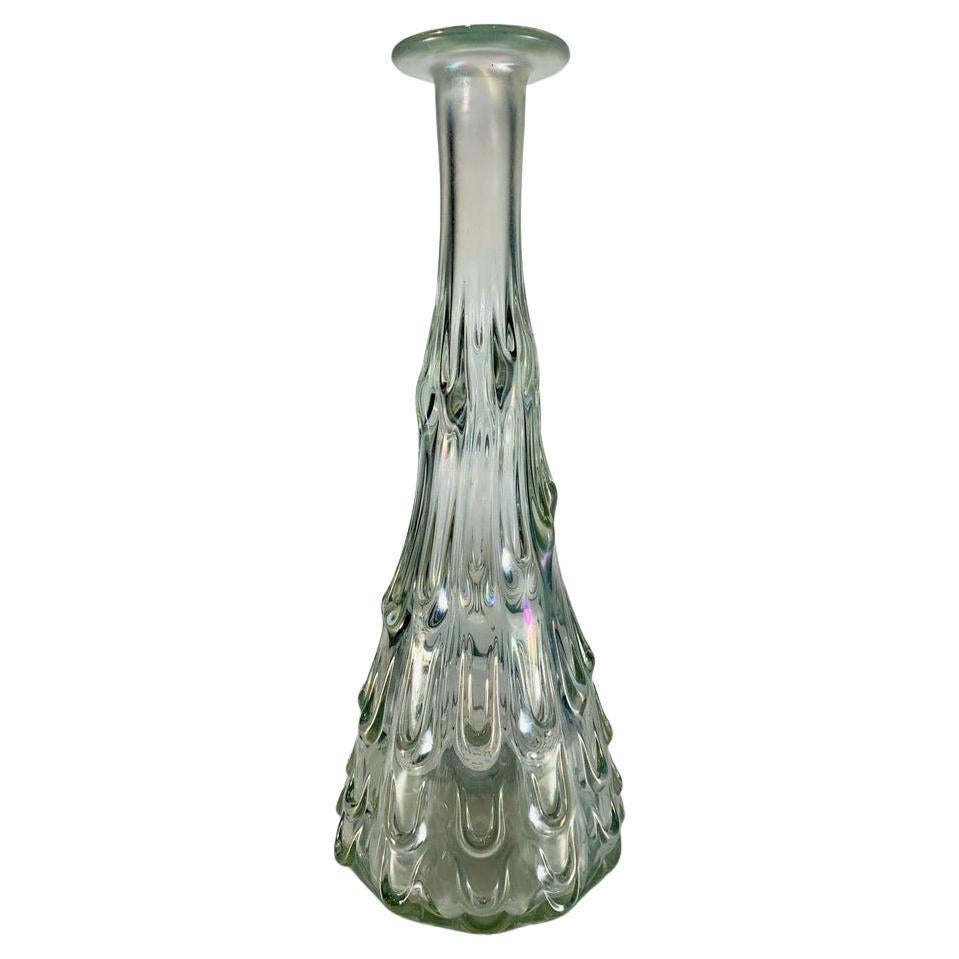 Barovier&Toso Murano glass iridized vase circa 1950