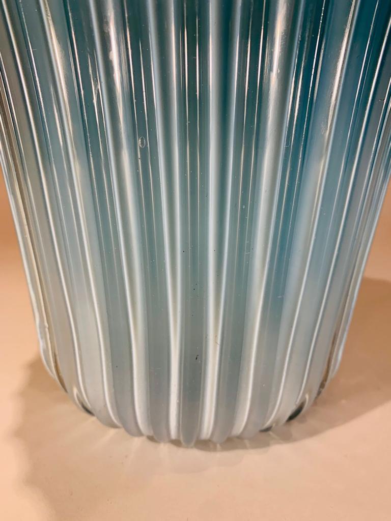 Incroyable grand vase en verre de Murano 