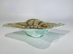 Barovier&Toso Murano glass with "venturina" circa 1950