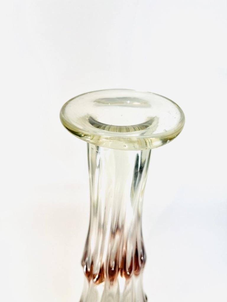 Tall Barovier&Toso vase in Murano glass circa 1950 For Sale 1