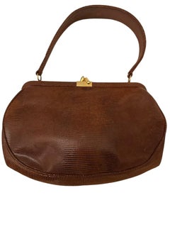 Barr + Barr Brown Lizard Pattern Short Strap