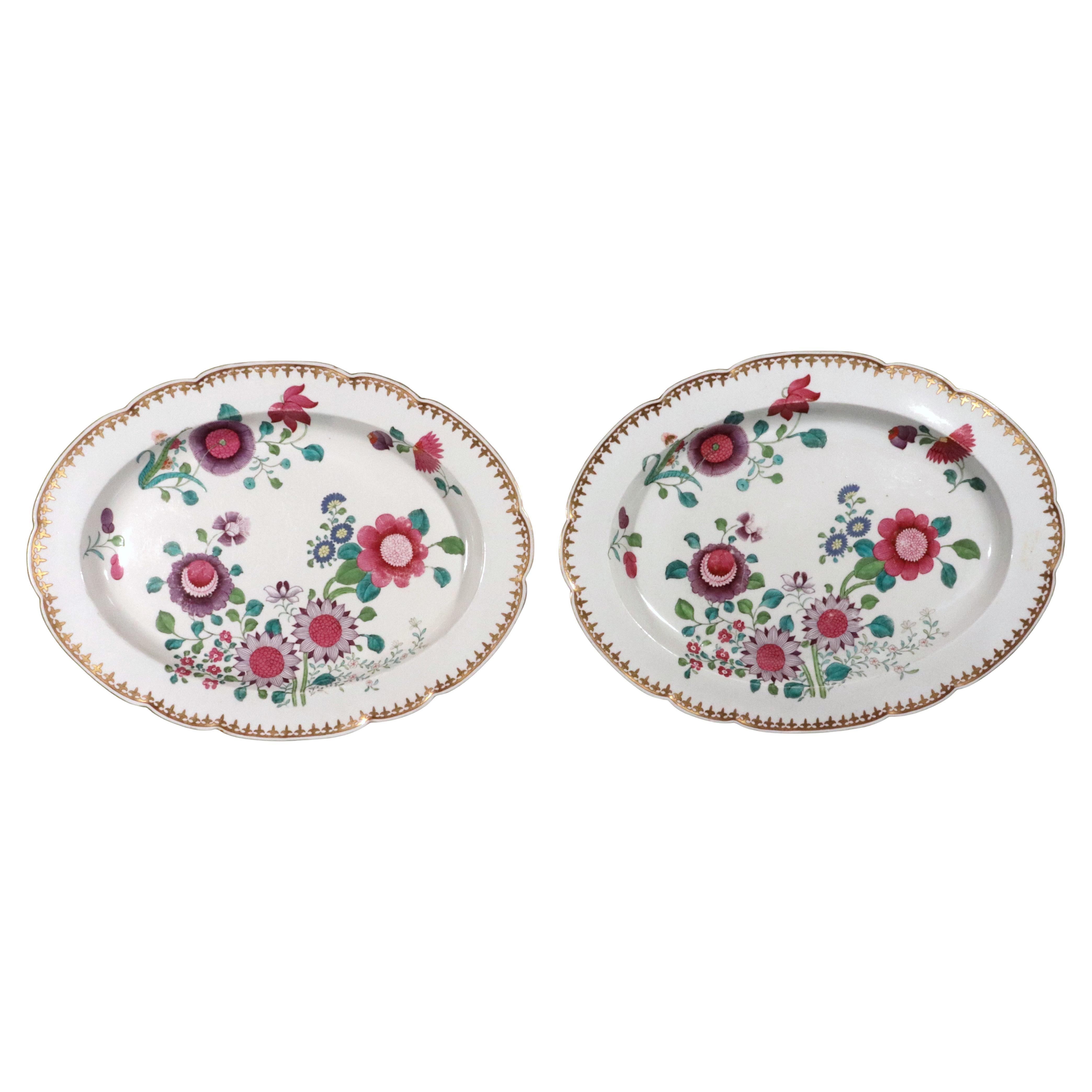 Vajilla de porcelana Barr, Flight & Barr Worcester, Sabor Famille Rose