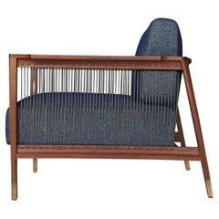 Fauteuil Barra en noyer de Madheke