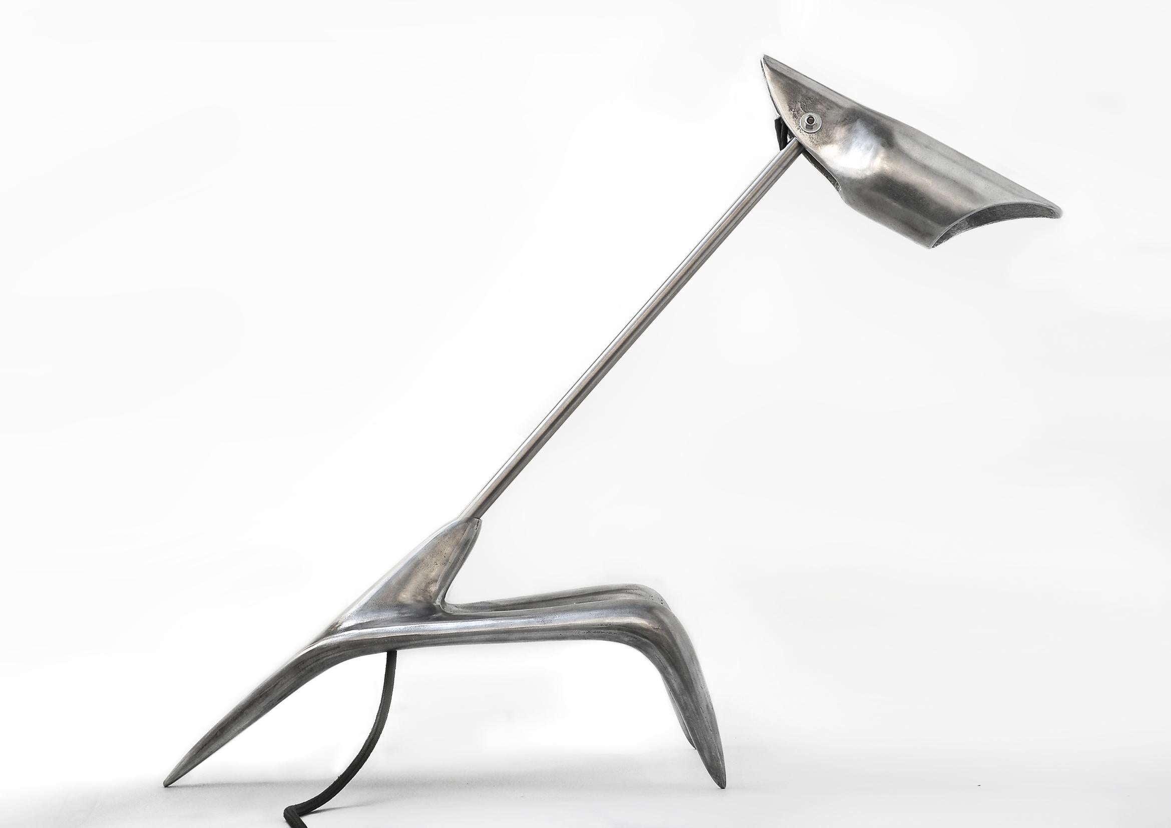 Italian Barracuda Desk Lamp by Lucio Rossi For Sale