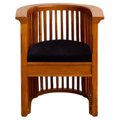 Fauteuil baril Att. à Josef Hoffmann