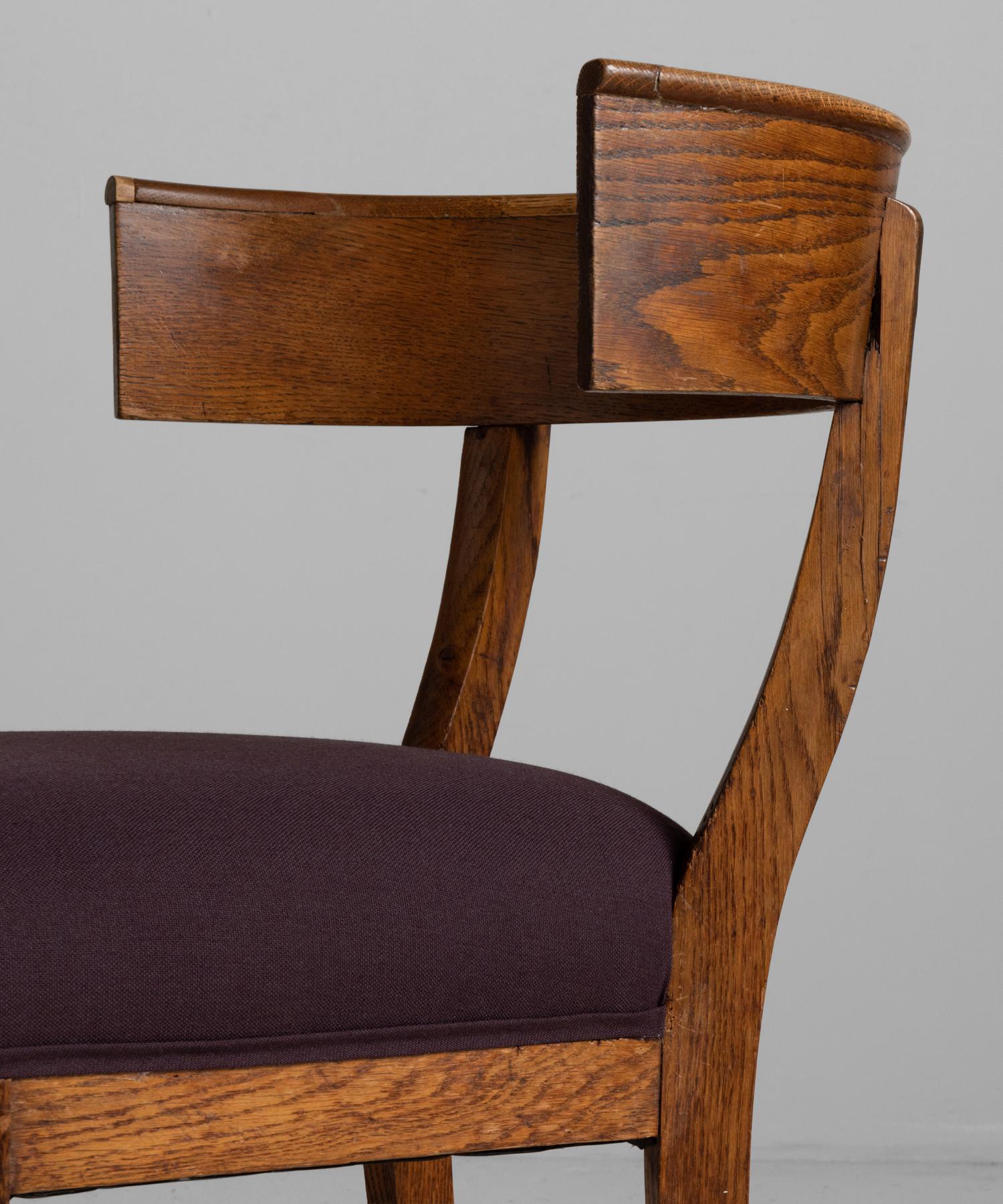 barrel backed chair