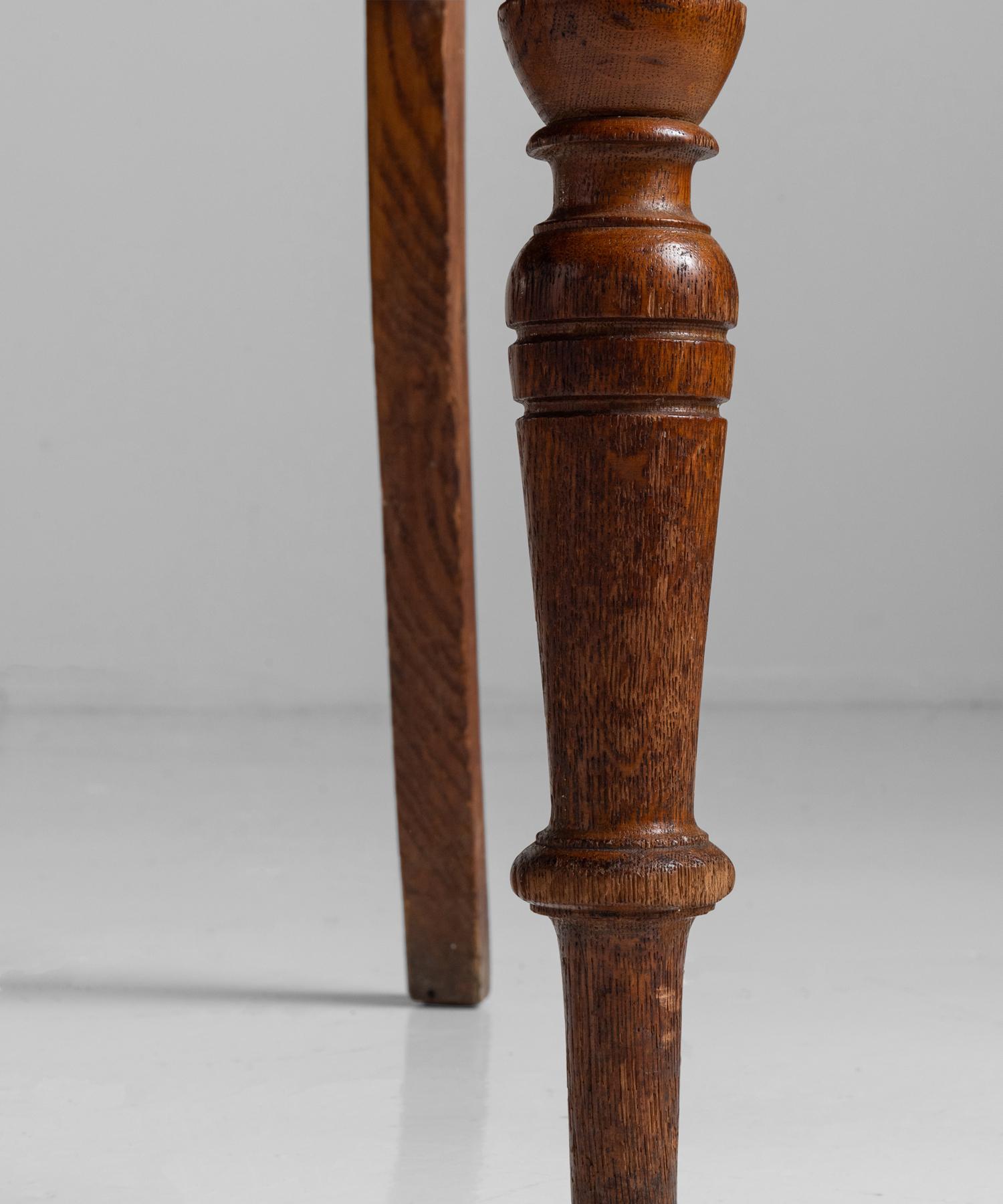 English Barrel Back Dining Chair